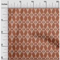 thumbnail image 1 of oneOone Organic Cotton Poplin Twill Fabric Geometric Ikat Decor Fabric Printed BTY 42 Inch Wide, 1 of 4