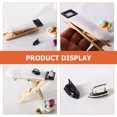 thumbnail image 3 of Shisuyan Mini Clothes Iron and Ironing Table Set for Decor Made of Synthetic Material Black Color Small Size, 3 of 8