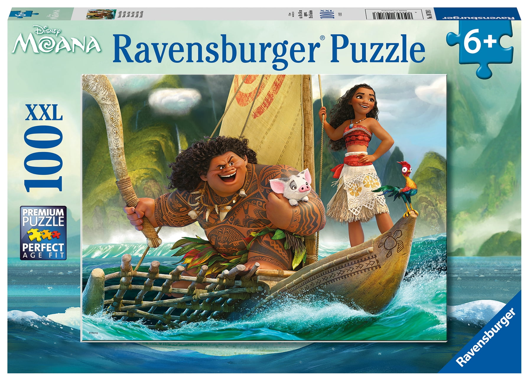 Ravensburger Disney Moana: One Ocean One Heart 100pc XXL Jigsaw Puzzle