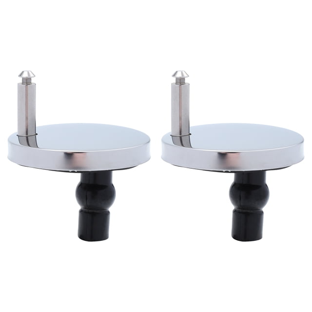 2 Pcs Boulons de Siège de Toilette Vis Hauts Vis de Siège de Toilette Universelles avec Charnières Coussinets