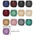 thumbnail image 2 of Chair Cushion Cover Seat Covers Backrest Protector Soild Color Kitchen Chairs Use Adjustable Dirt-Resistant for Banquet Home Kitchen Light Purple, 2 of 9