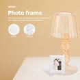 thumbnail image 2 of 5 Pcs Supports Photo Vintage Cadres Photo en Résine Accessoires de Cabine Photo (Blanc), 2 of 8