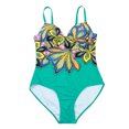 thumbnail image 3 of Maillot de Bain une Pièce Dos Nu Aguichant Imprimé pour Femmes Été Bikini, 3 of 9