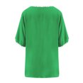 thumbnail image 5 of Timegard Womens Cardigan Plus Size Lace 1/2 Sleeve Open Front Tops Blouses Fall Lightweight Comfy Jacket, 5 of 5