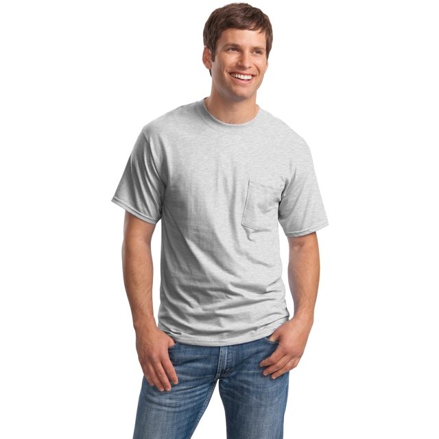 Hanes 6.1 oz. Beefy-T avec Poche
