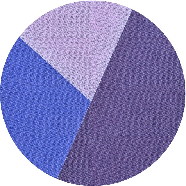 Ahgly Company Tapis de Zone Rond d'Intérieur Lavable à la Machine, Transitionnel, Violet Améthyste Violet, 5 Pieds Rond