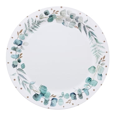 Assiette en carton 9" Verdure