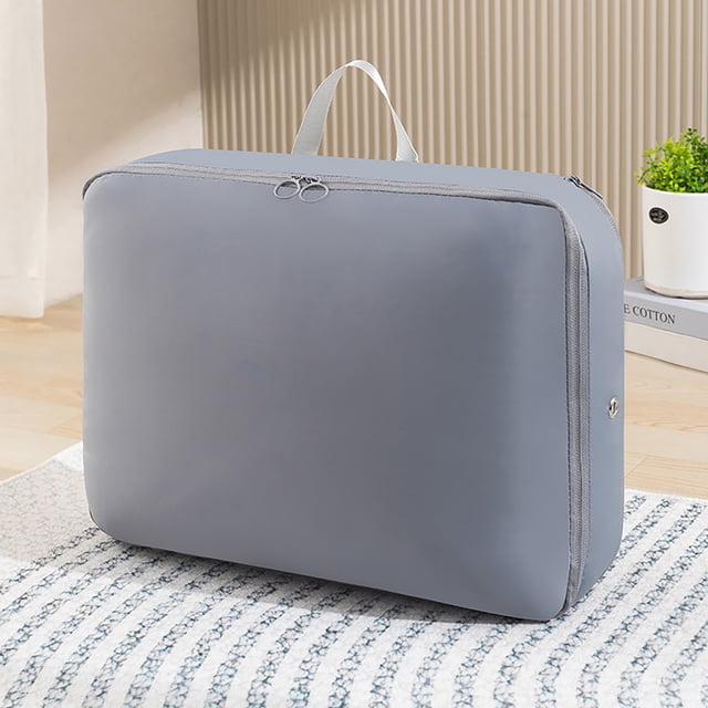 Yhmxh Closet Organizers and Storage Gongsatin Quilt Down Jacket Storage Bag Compression Bag Silk Quilt Sorting Bag Down Jacket Bedding Special Storage Bag Storage Bg
