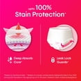 thumbnail image 4 of Kotex Overnight Period Panties (Small/Medium Size, Pack Of 10 Panties) For Heavy Flow Period Protection | With 360 Degree Anti-Leakage Design & Airy-Soft Fabric | 1 Panty = ~3 Regular Pads, 4 of 4