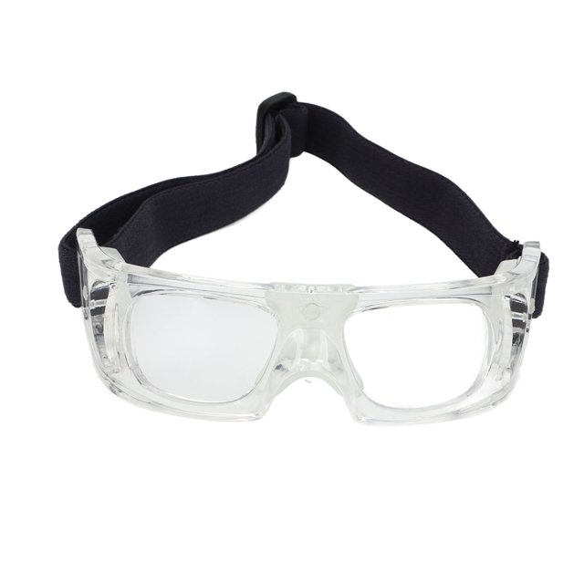 Sport Goggles, Regulable Design Protective Basketball Glasses Curved PC Material Fit Frame Impact Sports Protective Glasses for Kids