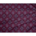 thumbnail image 4 of oneOone Polyester Lycra Fabric Argyle Style Ikat Decor Fabric Printed BTY 56 Inch Wide, 4 of 4