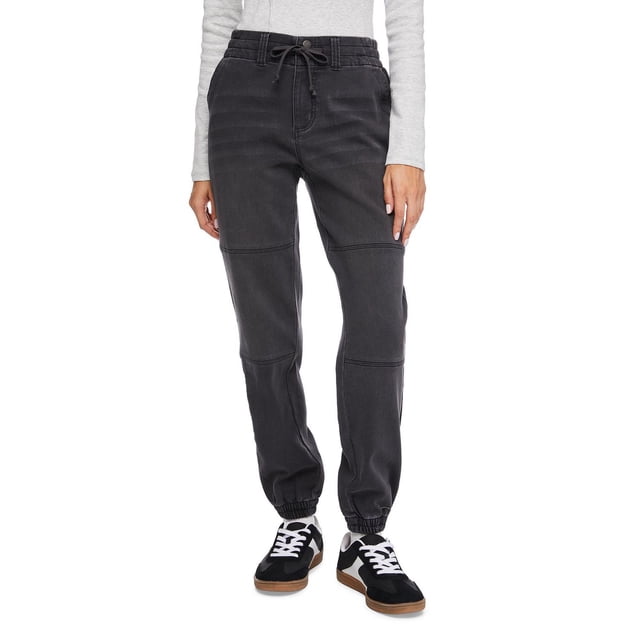 No Boundaries Women's Denim Utility Jogger