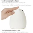 thumbnail image 4 of Portable Cute Kitty Silicone LED Night Lamp,USB Rechargeable Children Night Light with Warm White & 7-Color Breathing Modes, Touch Sensor Control, for Baby, Kids, Adults, 4 of 8