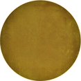 thumbnail image 1 of Ahgly Company Tapis d'Intérieur Ronds Transitionnels Lavables à la Machine, Bronze Foncé Brun, 4 Pieds Rond, 1 of 7