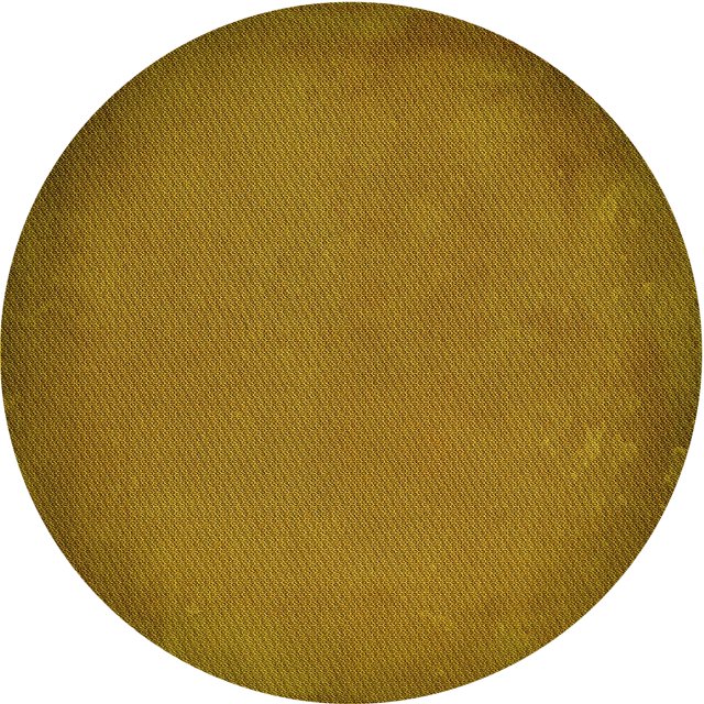 Ahgly Company Tapis d'Intérieur Ronds Transitionnels Lavables à la Machine, Bronze Foncé Brun, 4 Pieds Rond