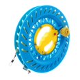 thumbnail image 2 of KLKCMS Kite Line String Winder 26cm Dia Yard Kite Accessories Kite String with Reel Blue and Yellow, 2 of 9