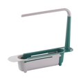 thumbnail image 3 of Langgg Telescopic Sink Tidy Holder Telescopic Sponge Holder Towel Rack for Bathroom Green, 3 of 9