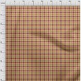 thumbnail image 4 of oneOone Rayon Mustard Yellow Fabric Check Sewing Craft Projects Fabric Prints By Yard 56 Inch Wide, 4 of 4