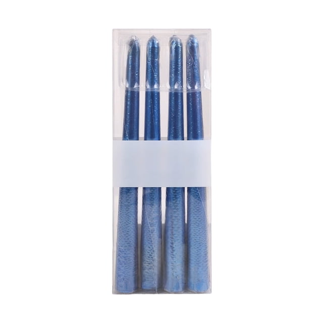 Red Candles Taper 4Pcs/Box Net Red Restaurant Plating Thread Candle, 25cm Long Pole Candles for Romantic Wedding Decoration, Wax for Candles