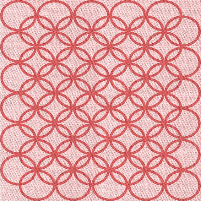 Ahgly Company Tapis de Zone Carré Lavable en Machine Intérieur Transitionnel Rouge Clair Rose, 4 Pieds Carré