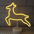 thumbnail image 1 of Labymos Cute Design Night Light Beside Lamp 3 * AA Cell Operated USB Powered Portable for Home Decoration Deco Birthday Present Gift, 1 of 7