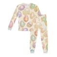 thumbnail image 1 of Ensemble de Pyjama Imprimé de Pâques pour Nouveau-Né avec Haut et Pantalon, 1 of 3
