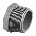 thumbnail image 2 of Charlotte Pipe PVC 08113 1400HA 1 Po PVC Horaire 80 Bouchon de Filetage de Tuyau Mâle, 2 of 2