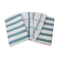 thumbnail image 1 of Mainstays Kitchen Towels 4 pack, 100% Cotton, 16 x 28 in, Porcelain Blue, 1 of 5