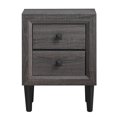 thumbnail image 5 of Patiojoy Nightstand Beside Table W/Drawer Retro Grey Night Table House Furniture, 5 of 5