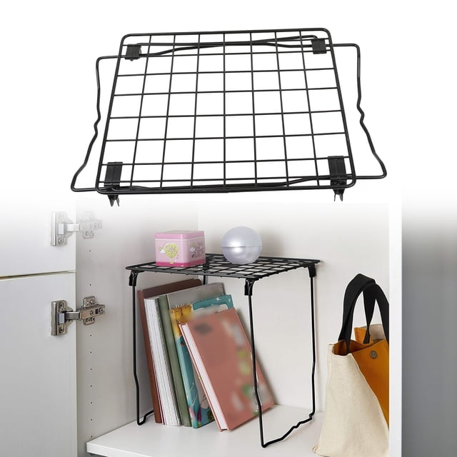WHEANG Shelf Locker Organizer Shelf Stackable Extra Tall Standard Size School Lockers Student Dormitory Shelf Apartment Shelf Kitchen Shelf