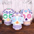 thumbnail image 4 of Halloween Throw Pillow Creative Skeleton Head Stuffed Cushion Sofa Pillow Toy, 4 of 7