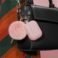 thumbnail image 4 of Airpods 3(2021), Apple Airpod 3rd Generation Women's Case, Air Pod 3rd Generation Charging Case Silicone Case with Pom Pom Keychain Accessory(Green), 4 of 5