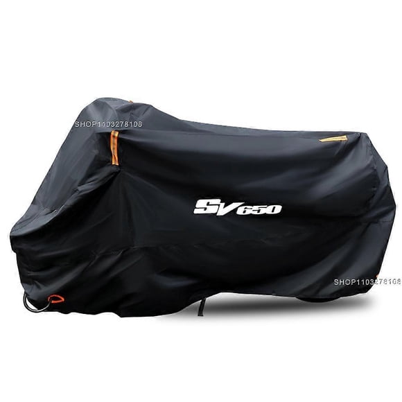 Housse de Moto Imperméable Extérieur Toutes Saisons Antipoussière Protection UV Moto Trottinette Housse de Pluie pour Suzuki SV650 / S SV 650 S 199