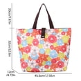 thumbnail image 3 of Sac de Magasinage Pliable Réutilisable / Fourre-Tout d'Épicerie Portable / Grande Capacité 10 kg / Polyester 600D / Rangement Compact / Sac de Magasinage Écoresponsable pour l'Épicerie, le Marché et les Voyages, 3 of 6