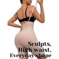 thumbnail image 2 of High-Waist Shaping Shorts - Seamless Slimming Thigh Shaper With Control And Adjustable Straps For Women, 2 of 5
