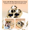 thumbnail image 4 of JUESHITUO Magnetic for iPhone 13 Pro Max Case with Full Camera Protection[Never Yellow][No.1 Strong N52 Magnets][Military Grade Drop Protection]6.7"Gold, 4 of 7
