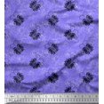 thumbnail image 1 of Soimoi Japan Crepe Satin Fabric Black Sketch Butterfly Decor Fabric Printed Yard 42 Inch Wide, 1 of 1