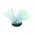thumbnail image 4 of GROWTH TANK Decorative Aquarium Artificial Anemone Simulation Luminous Coral Silicone-Green, 4 of 9