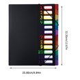 thumbnail image 2 of WRISTBIQUE A4 Size Plastic File Organizer Folder with Expandable Multi-Layer Sections, 2 of 8