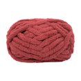 thumbnail image 1 of Tnarru Chunky Wool Yarn Jumbo Yarn Washable Hand Knitting DIY Weight Yarn Bulky Yarn for Tapestry Bed Fence Throw Rug Making Deep Red, 1 of 8