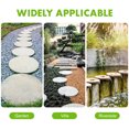 thumbnail image 3 of MIANGASTORE 2Pcs Pavement Mold Round Mold Pavement Pathmate Concrete Mold Stepping Stone Mould for Lawn Walkway, 3 of 7