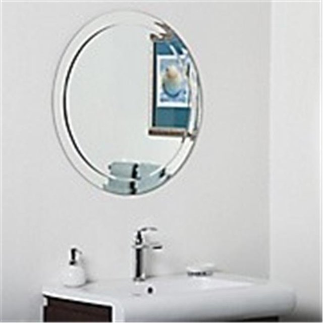 Decor Wonderland SSM501-70 Chase Miroir de Salle de Bain Rond Moderne