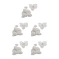 thumbnail image 3 of Decodeary 50piece Apparence Réaliste Têtes d'Orchidée Artificielles avec et 5Set Blanc Durable, 3 of 6