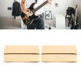 thumbnail image 1 of 2PCS Electric Guitar Pickup Cover, Closed Pickup Cover Closed Type Guitar Pickup Frame Sealed Double Coil Pickup Brass Enclosure for Most Common Electric Guitars, 1 of 7