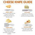 thumbnail image 3 of Exquisite Cheese Knife Set, Versatile Stainless Steel Knives For Charcuterie Boards, Elegant Design Perfect For Gifts, 3 of 7