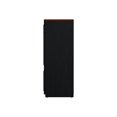 thumbnail image 3 of Bush Furniture Fairview 2 Door Storage Cabinet with File Drawer, Antique Black/Hansen Cherry, 3 of 11