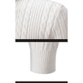 thumbnail image 3 of Weiqiqre Sweaters for Men Cable Knit Turtleneck Pullover Long Sleeve Twisted Fall WInter Thermal Jumper Sweaters, 3 of 7