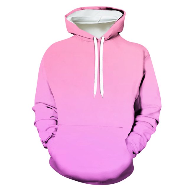 Penkiiy Chandails à Capuchon pour Hommes Liquidation Mode Décontractée Halloween Chandails en Molleton à Capuche Col Rond Imprimé Chandail Manches Longues Hauts Chandail en Molleton Rose y2k Chandails à Capuchon Hommes