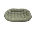 thumbnail image 1 of Blazing Needles Coussin Papasan Double Surdimensionné en Microsuède - Indigo, 1 of 2
