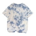 thumbnail image 4 of Offres pour Bébés! EQWLJWE T-Shirts Teinture sur Nœuds pour Filles, T-Shirt Court Graphique Teinture sur Nœuds pour Filles de 3 à 14 Ans, Chemisiers d'Été Décontractés Colorés à Col Rond et Manches Courtes, Hauts T-Shirt Mignons, 4 of 5